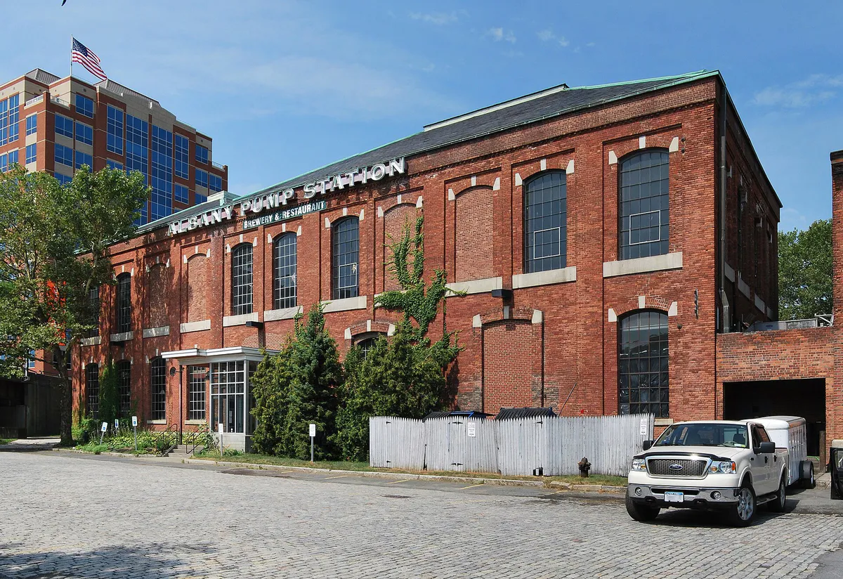 Albany Pump Station Panorama, New York