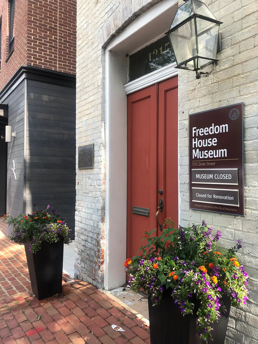 Freedom House Museum, Alexandria VA, Virginia