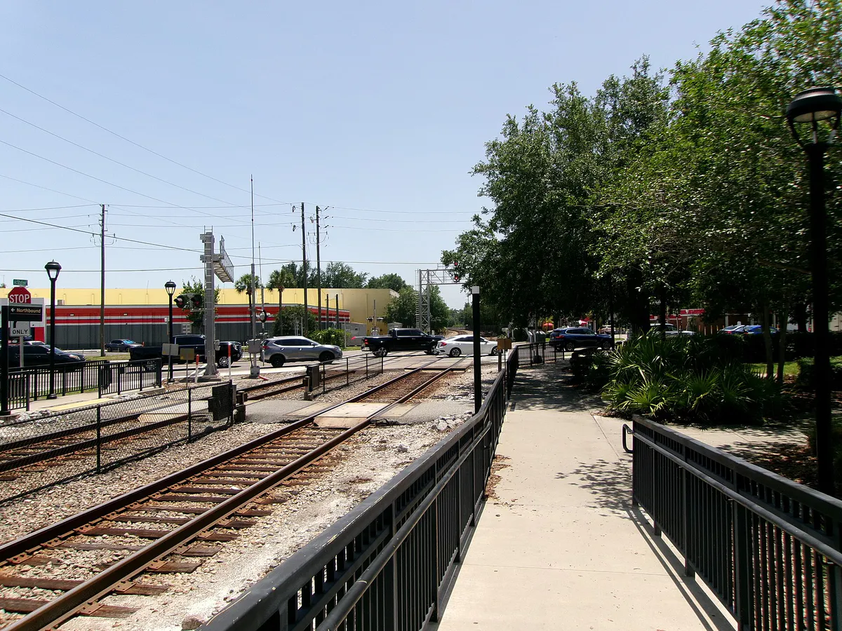 Altamonte Springs South SunRail Ped Xing-01, Florida