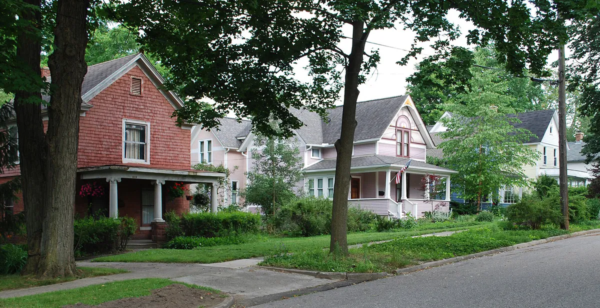 OldWestSideHistoricDistrictAnnArborMIA in Ann Arbor, Michigan