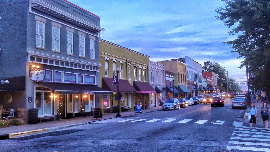 Downtown Apex, NC, North Carolina