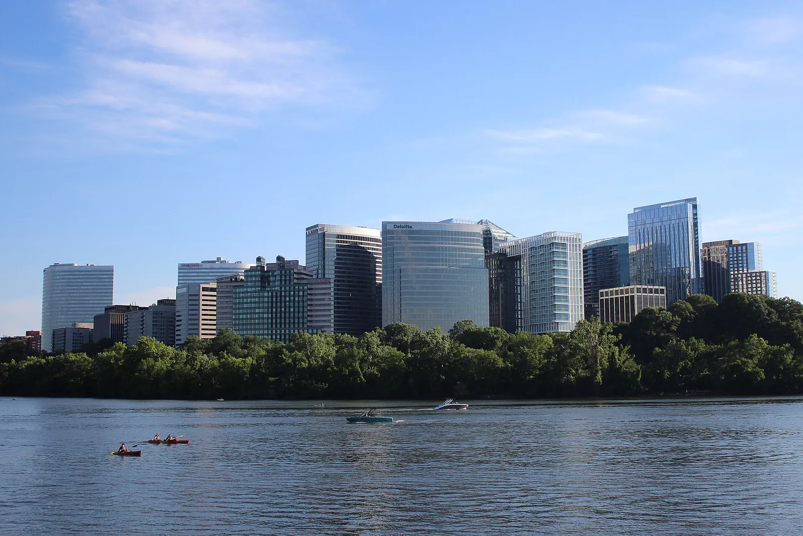 Rosslyn from Georgetown 2 in Arlington, Virginia