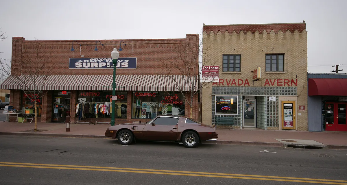 Arvada Olde Town Arvada CO, Colorado