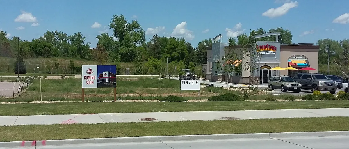 Arby's, Coming Soon, Good Times, E Arapahoe Rd, Aurora, CO, Colorado
