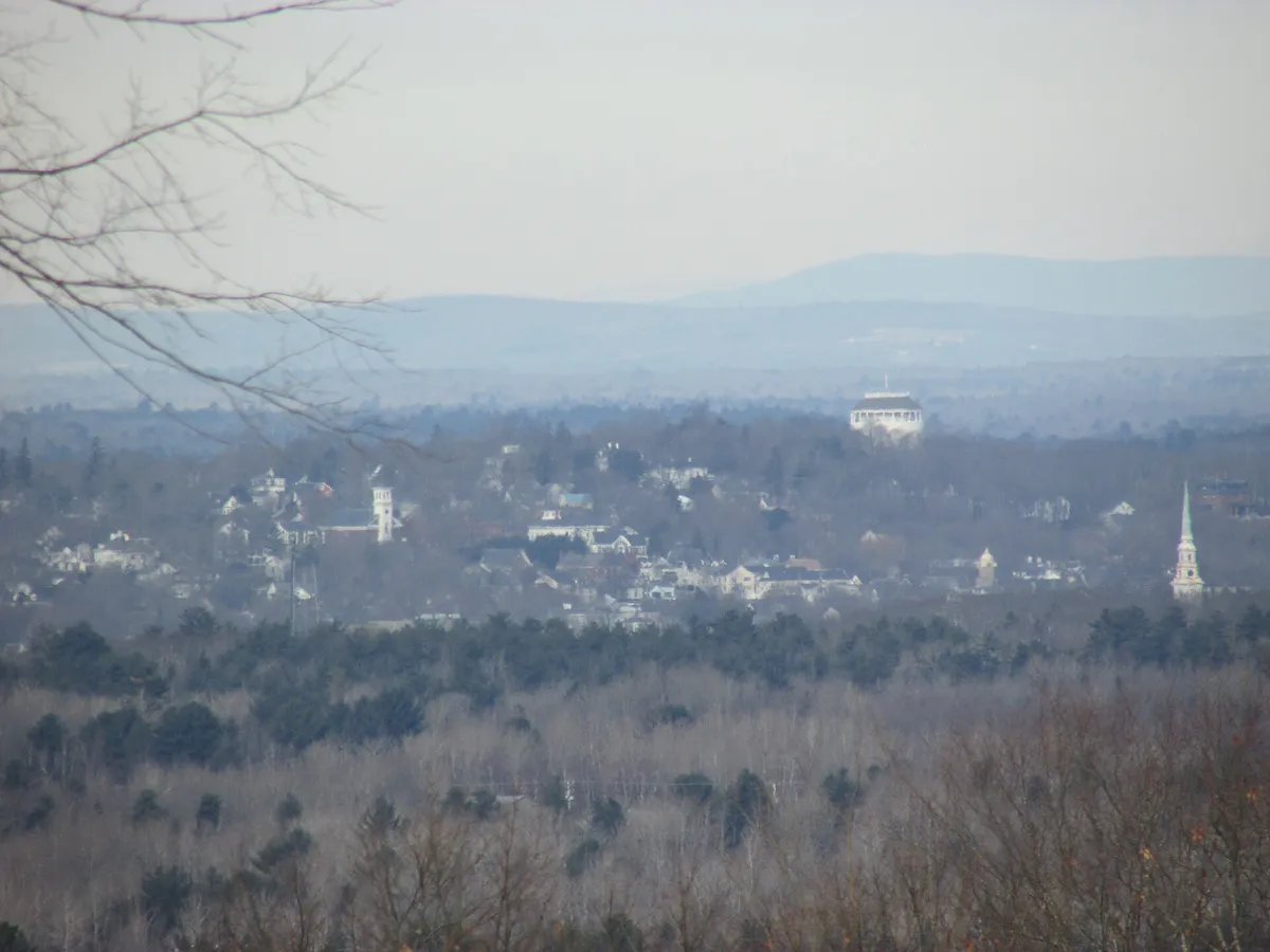 Bangor, Maine as seen from Copeland Hill image 1