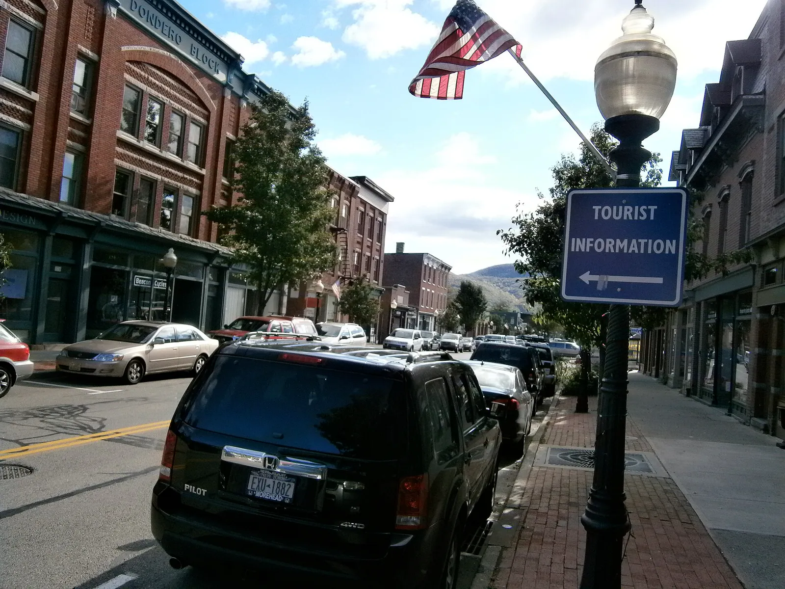 Beacon, New York streetscape