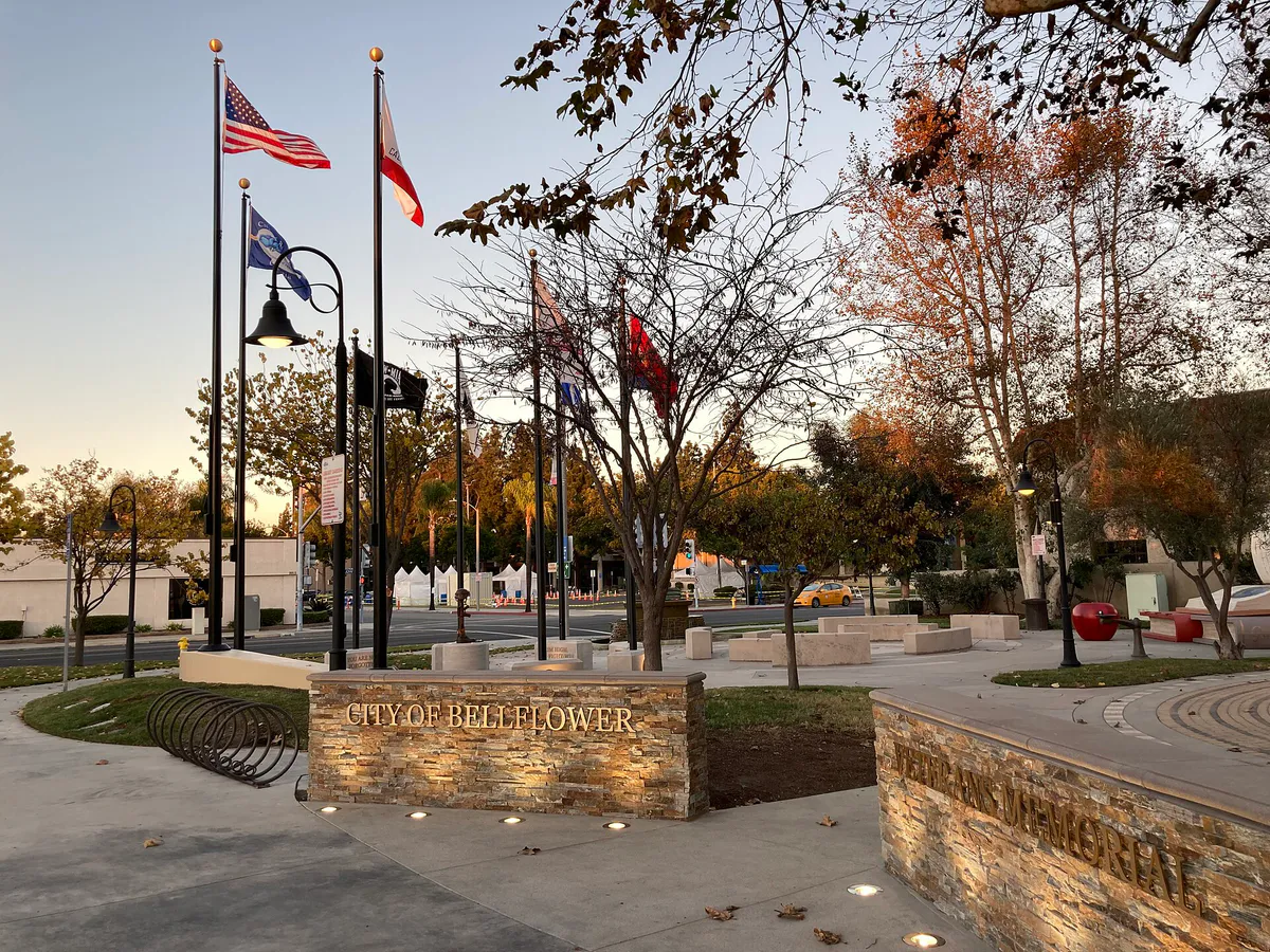 Bellflower memorial 1, California