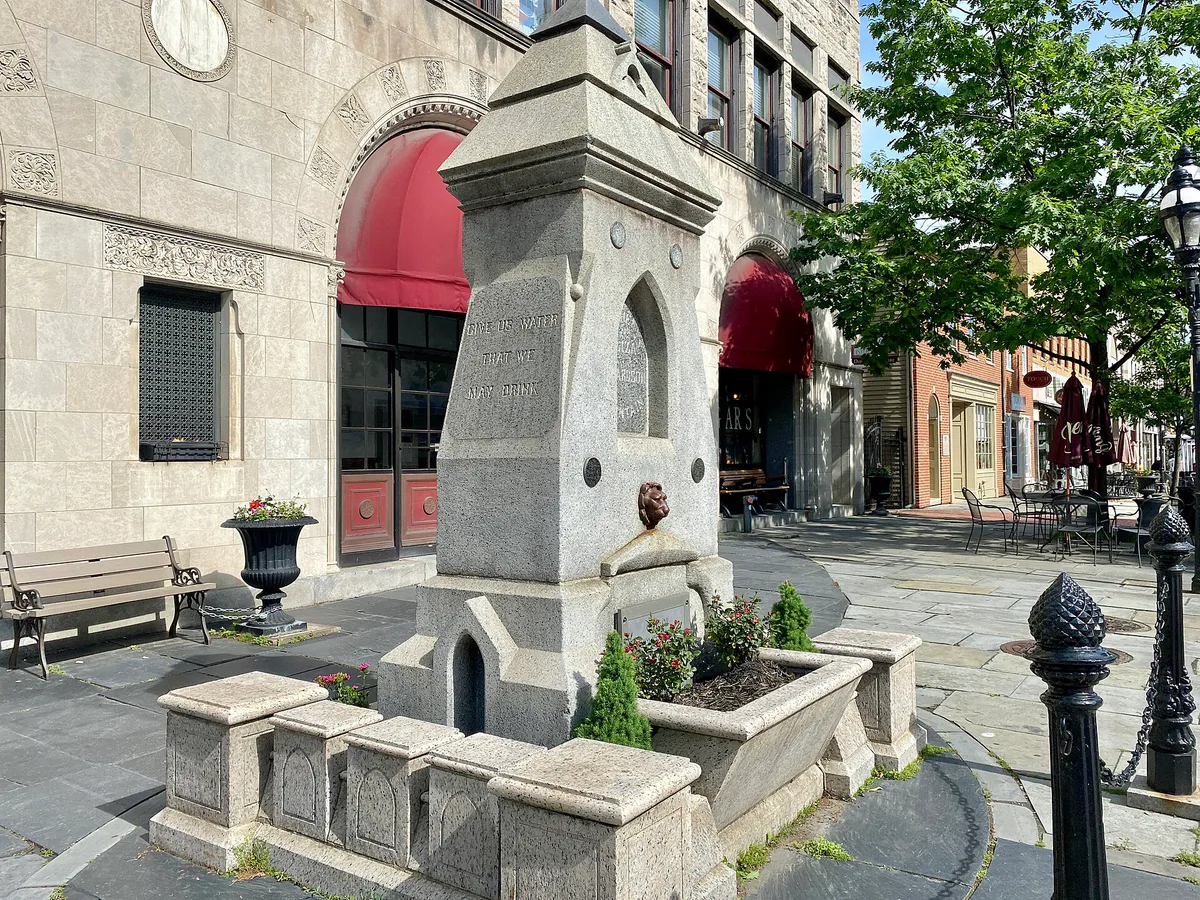 Eliza Richardson Fountain, Main Street, Bethlehem, PA (52421928330), Pennsylvania