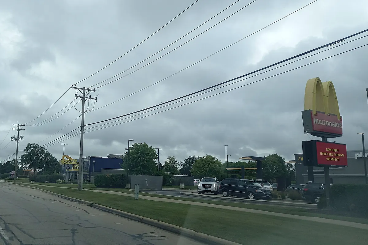 McDonald's and CosMc's at Weber Rd - August 2024 in Bolingbrook, Illinois