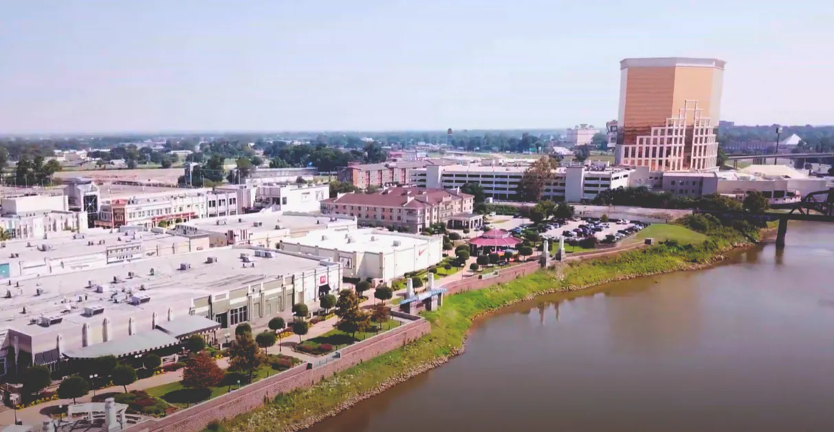 Bossier City skyline, Louisiana
