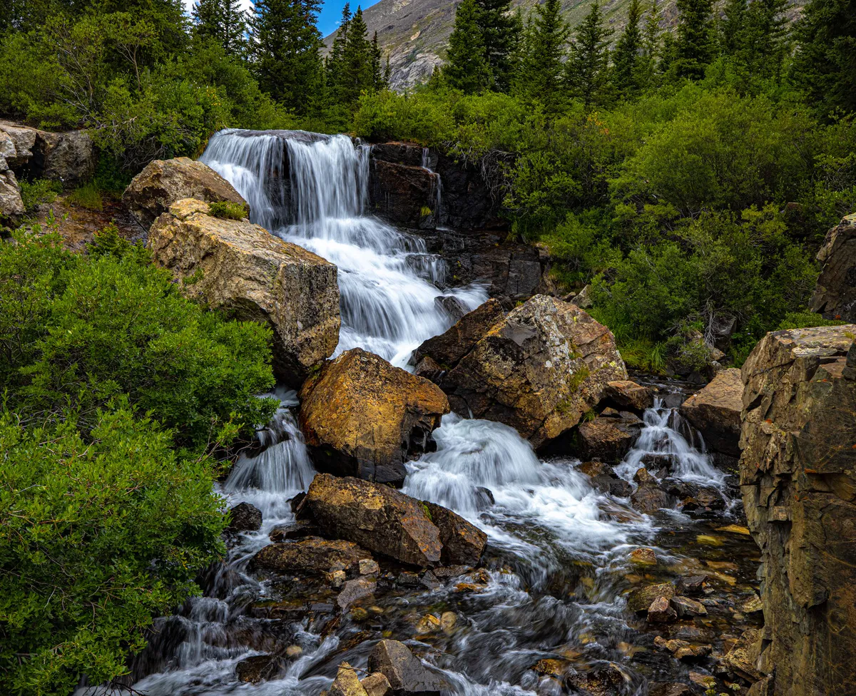 Monte Cristo Gulch Falls - Breckenridge, Colorado