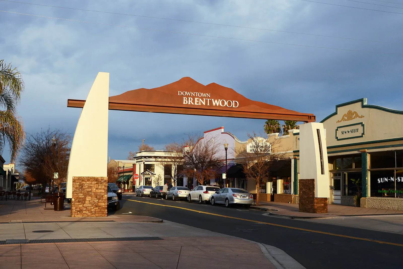 Downtown Brentwood California