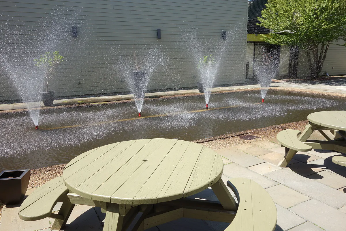 Fountains - Fuller Craft Museum - Brockton, MA - DSC02180, Massachusetts