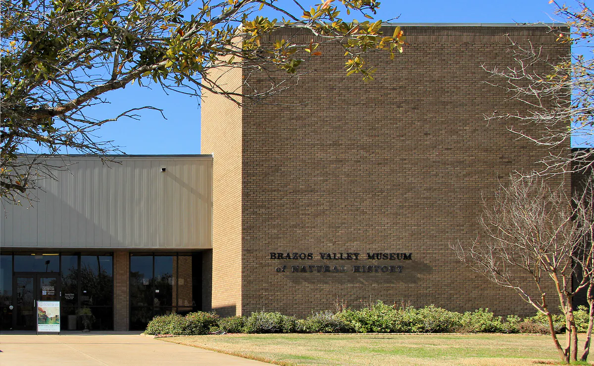 Brazos valley museum of natural history in Bryan, Texas