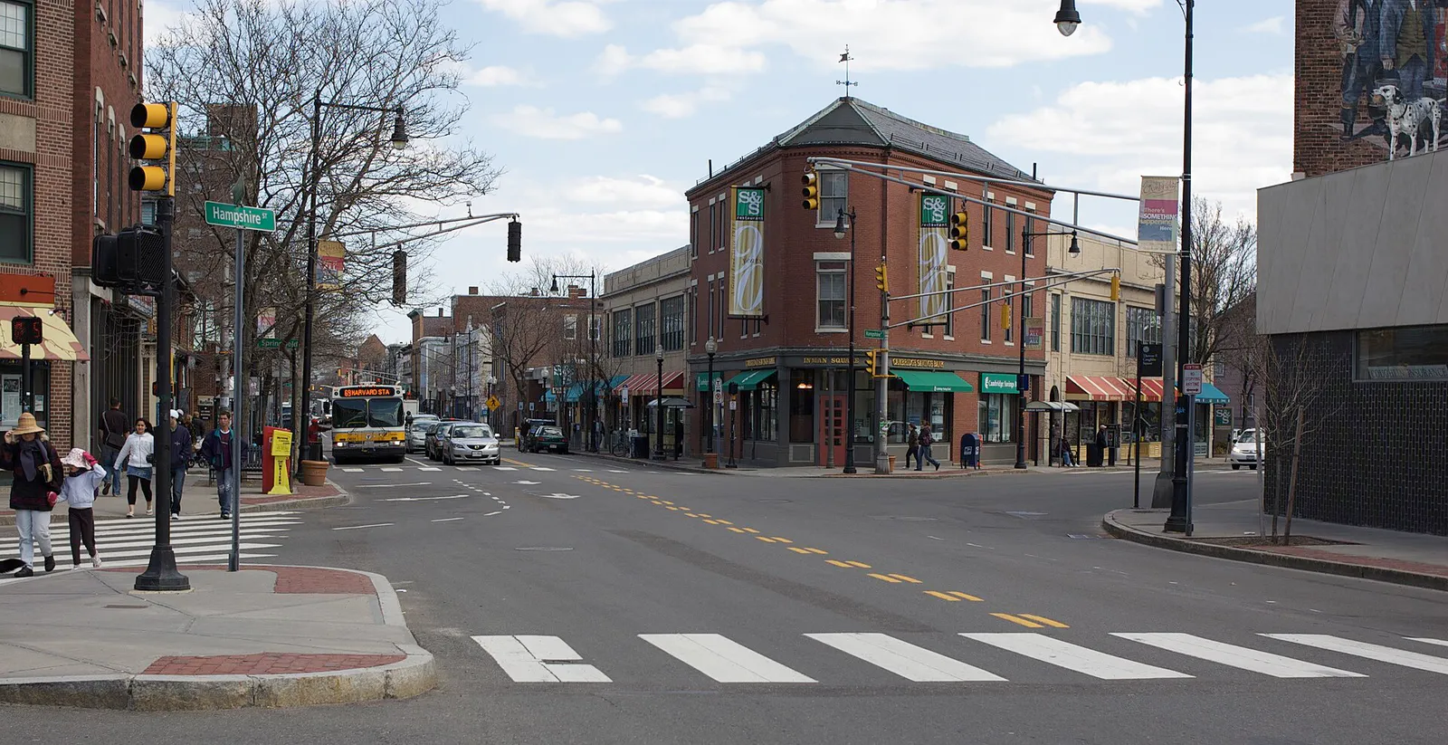 Cambridge MA Inman Square, Massachusetts
