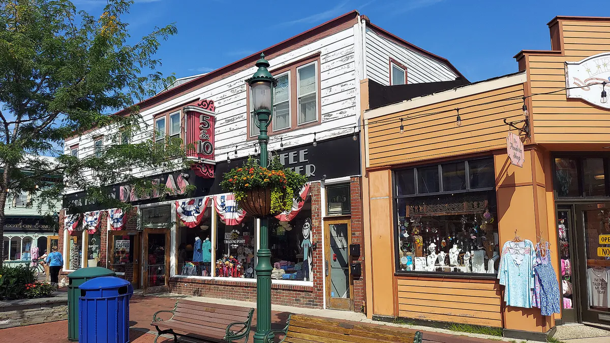 Cape May - Pedestrian street, New Jersey