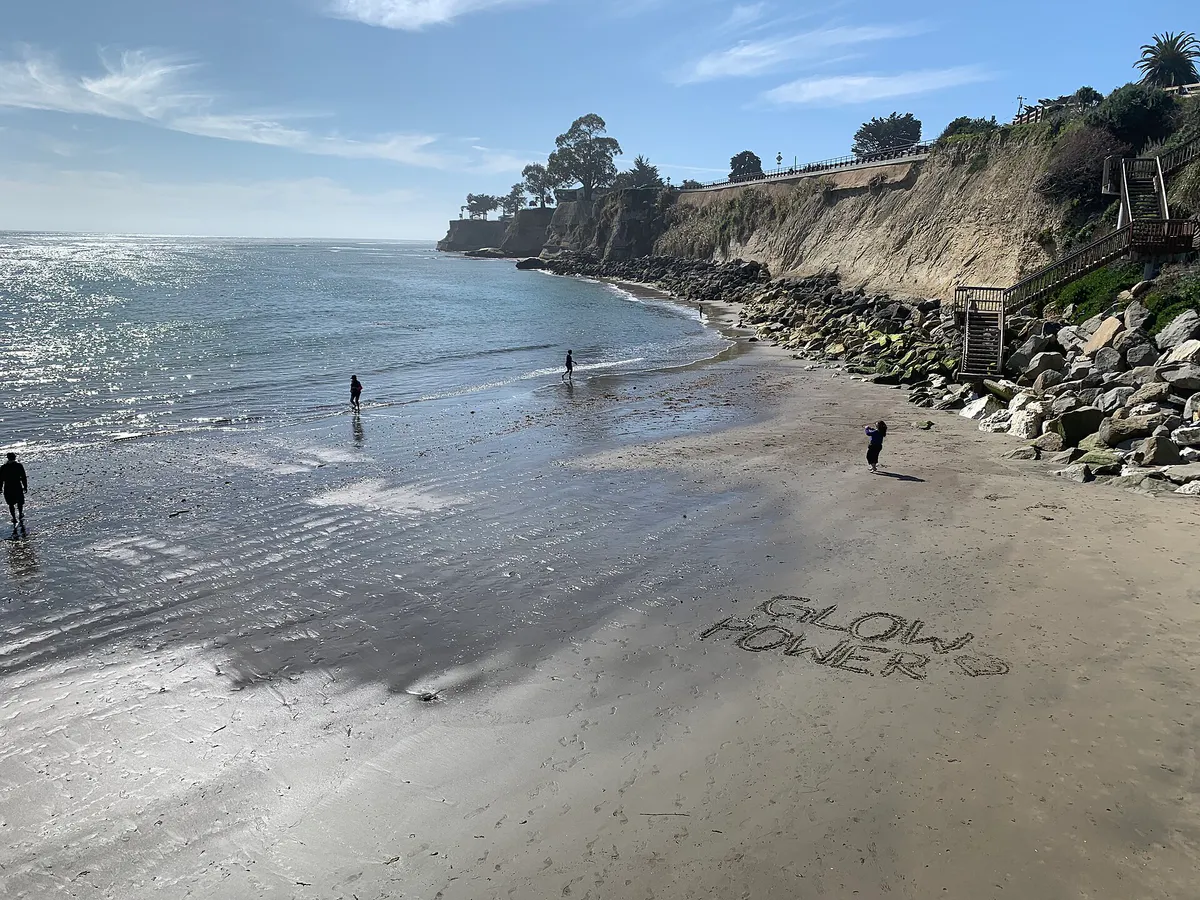Capitola Beach GlowPower Santa Cruz Self-Love, California