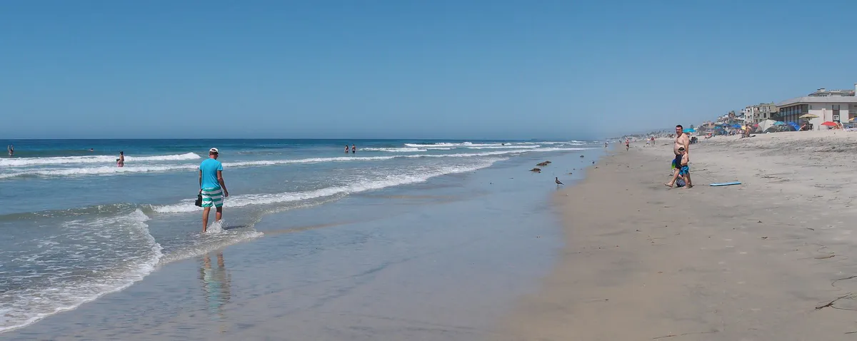 Beach of Carlsbad 2013, California