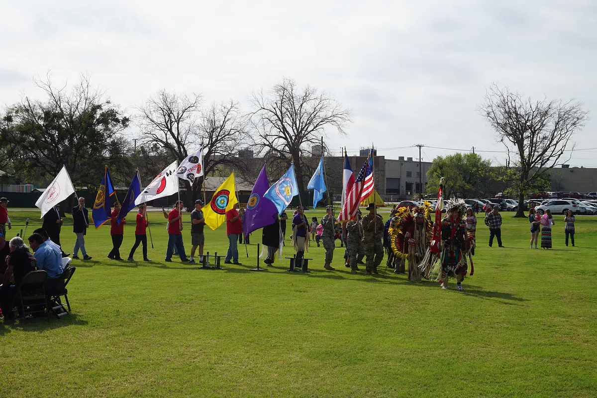 2017 Santa Fe Days in the Park 03 (Grand Entry) in Carrollton, Texas