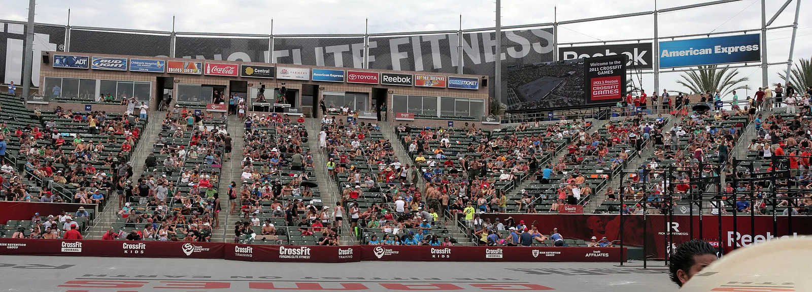CrossFit Games 2011 at Home Depot Center - Panorama in Carson, California