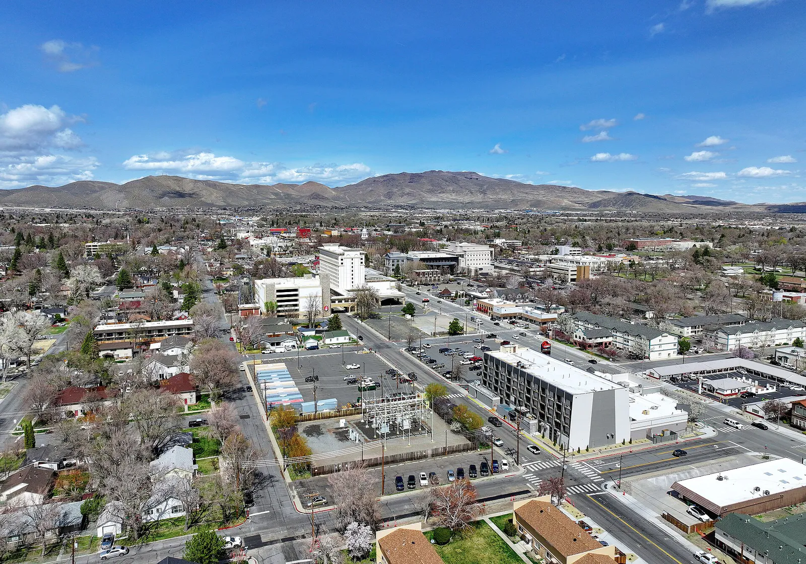 Skyline of Carson City, NV, Nevada