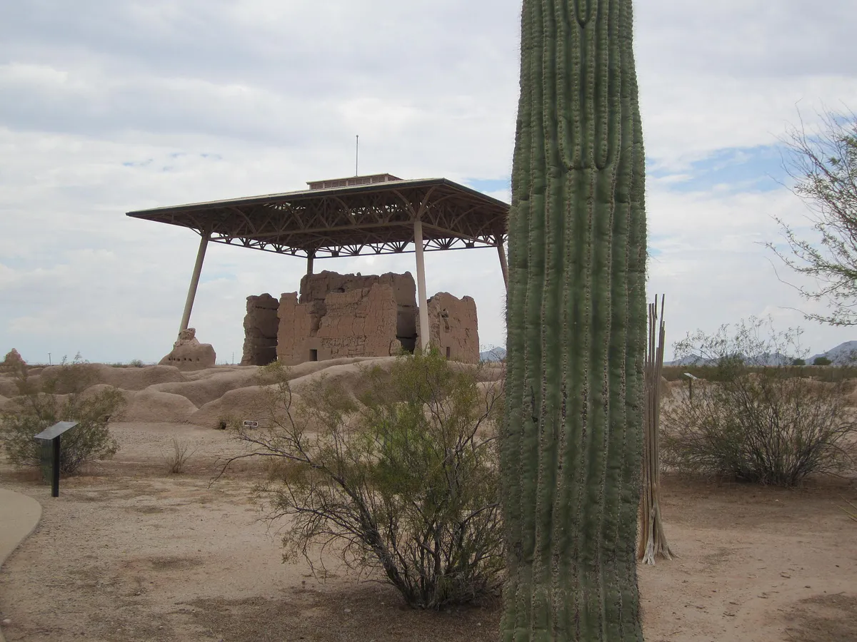 Casa grande national park ruins, Arizona