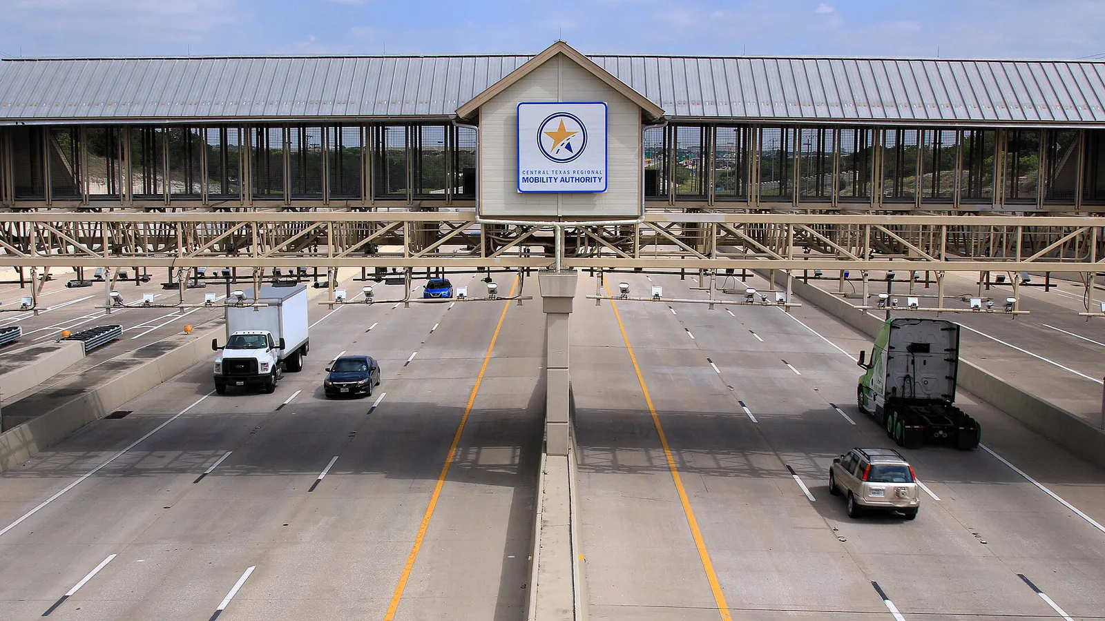 183A Toll Road Park Street Mainline Toll Plaza 2021 in Cedar Park, Texas