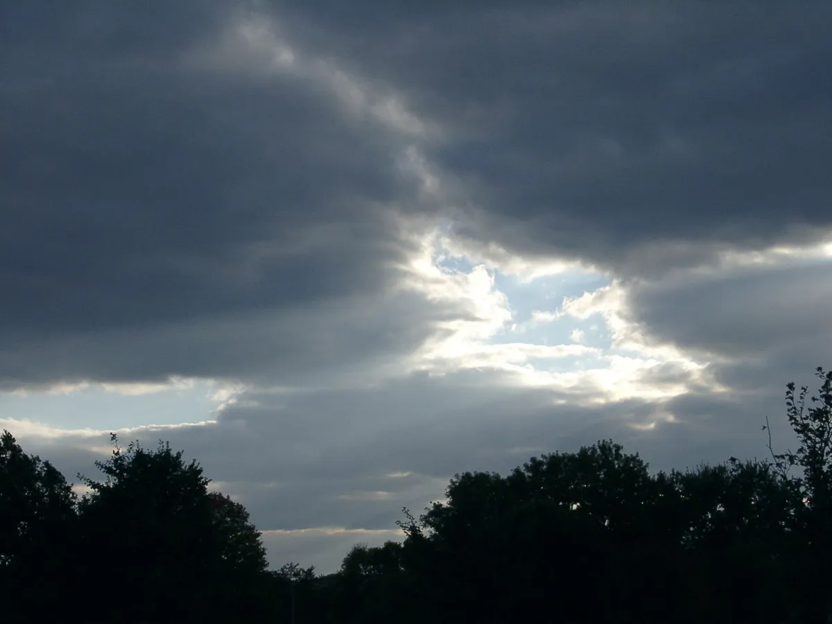 Noleridge park cedar rapids Iowa cloudscape
