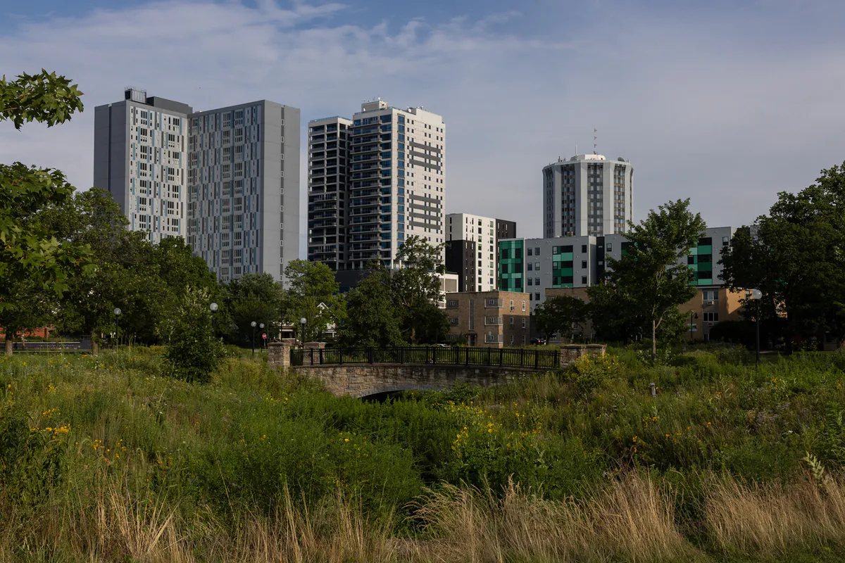 Campustown Scott Park in Champaign, Illinois