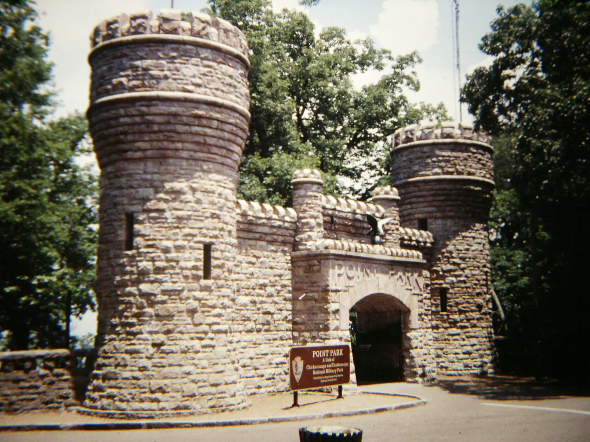 Lookout Mountain Point Park Entrance (10483465845) in Chattanooga, Tennessee