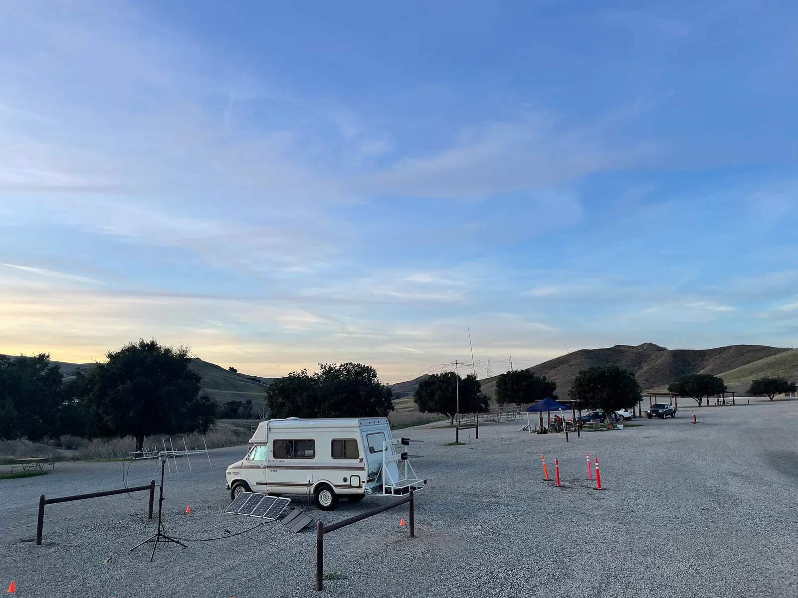 Amateur Radio Field day at Chino Hills State Park, California