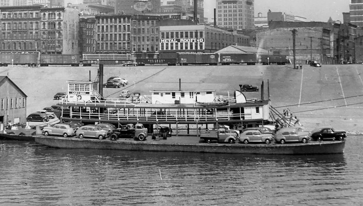 Cincinnati Waterfront 1941, Ohio