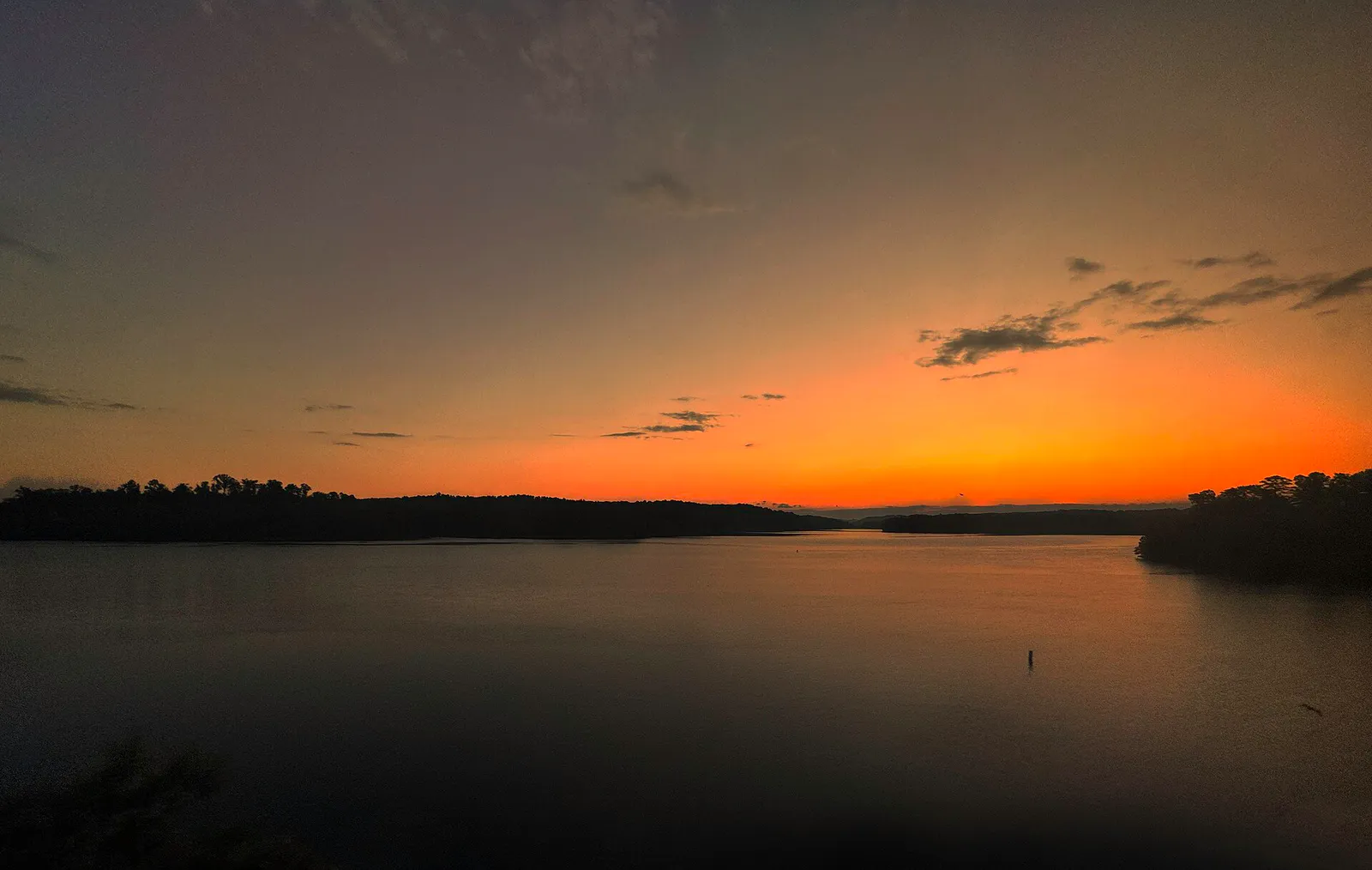 Lake Hartwell in Clemson, South Carolina 01