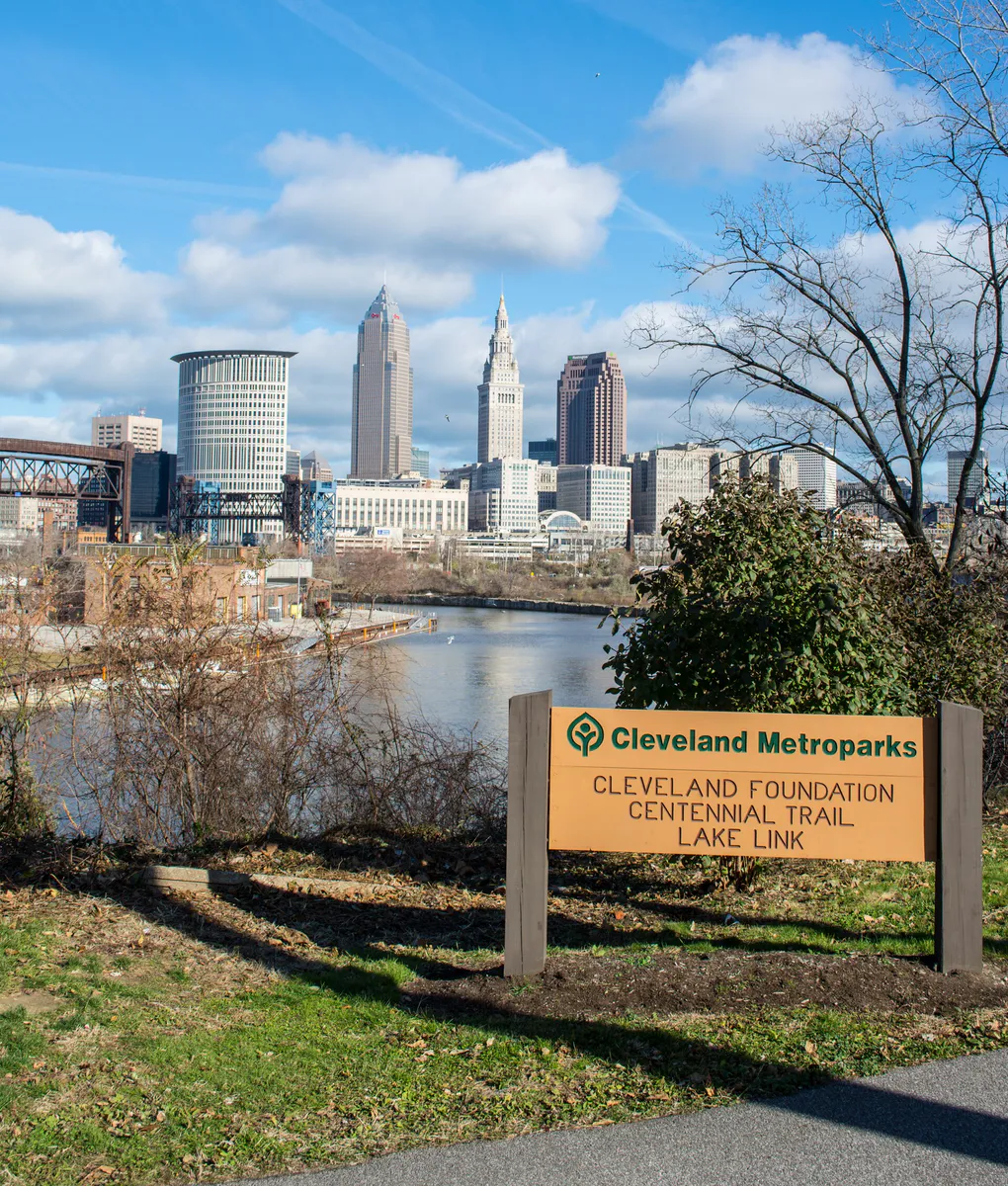 Cleveland Foundation Centennial Lake Link Trail, Ohio