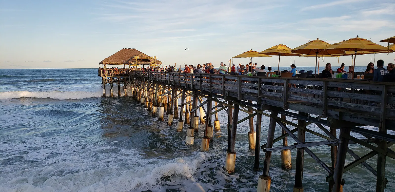 Cocoa Beach Pier at Sunset, Florida