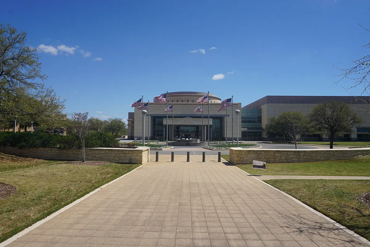 George H.W. Bush Presidential Library and Museum March 2022 01 (exterior) in College Station, Texas