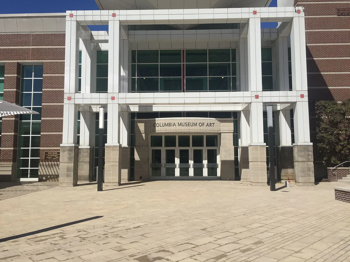 Columbia Museum of Art entrance, South Carolina
