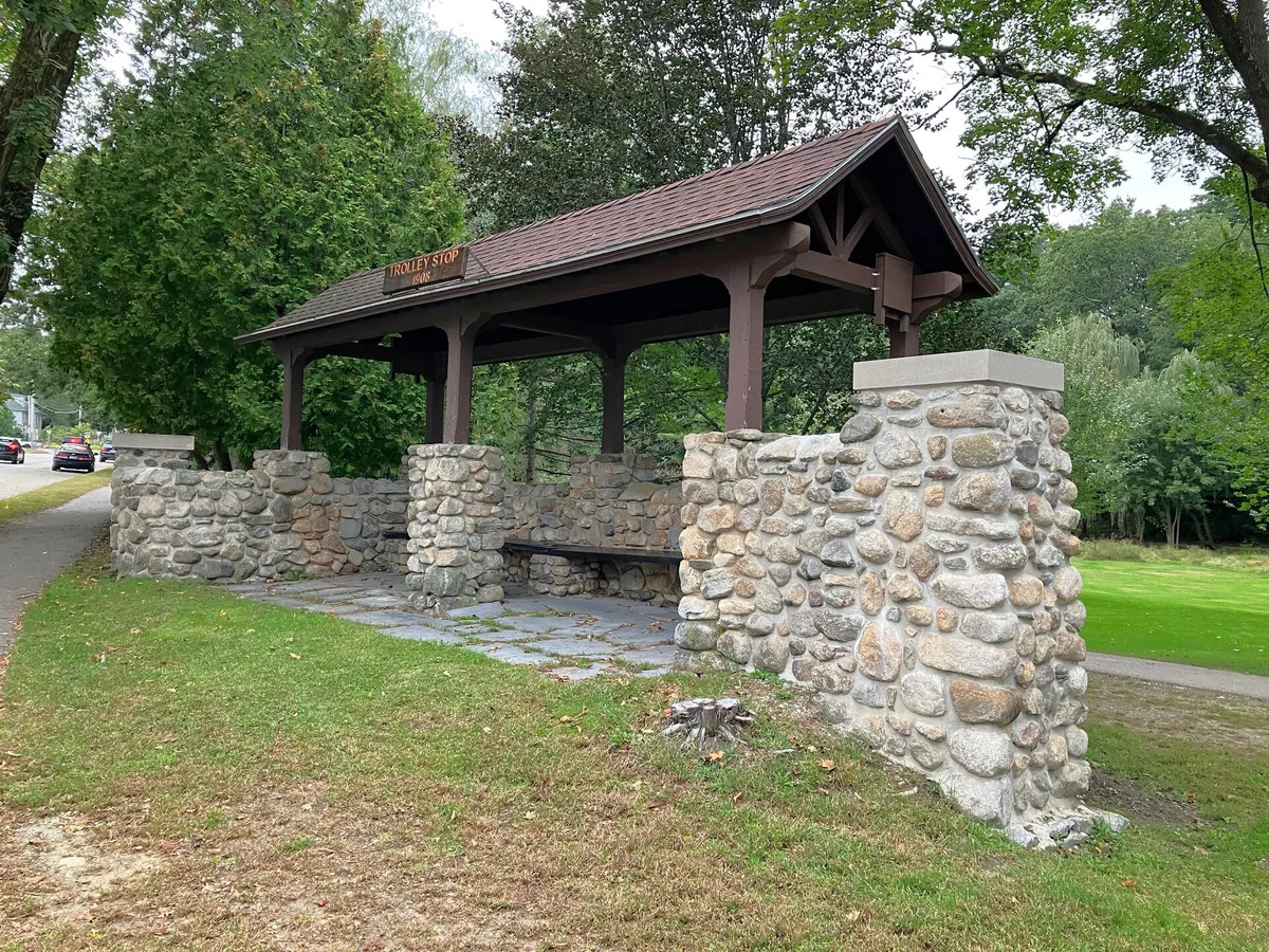 Rustic - Concord, NH - White Park Trolley Stop (1), New Hampshire