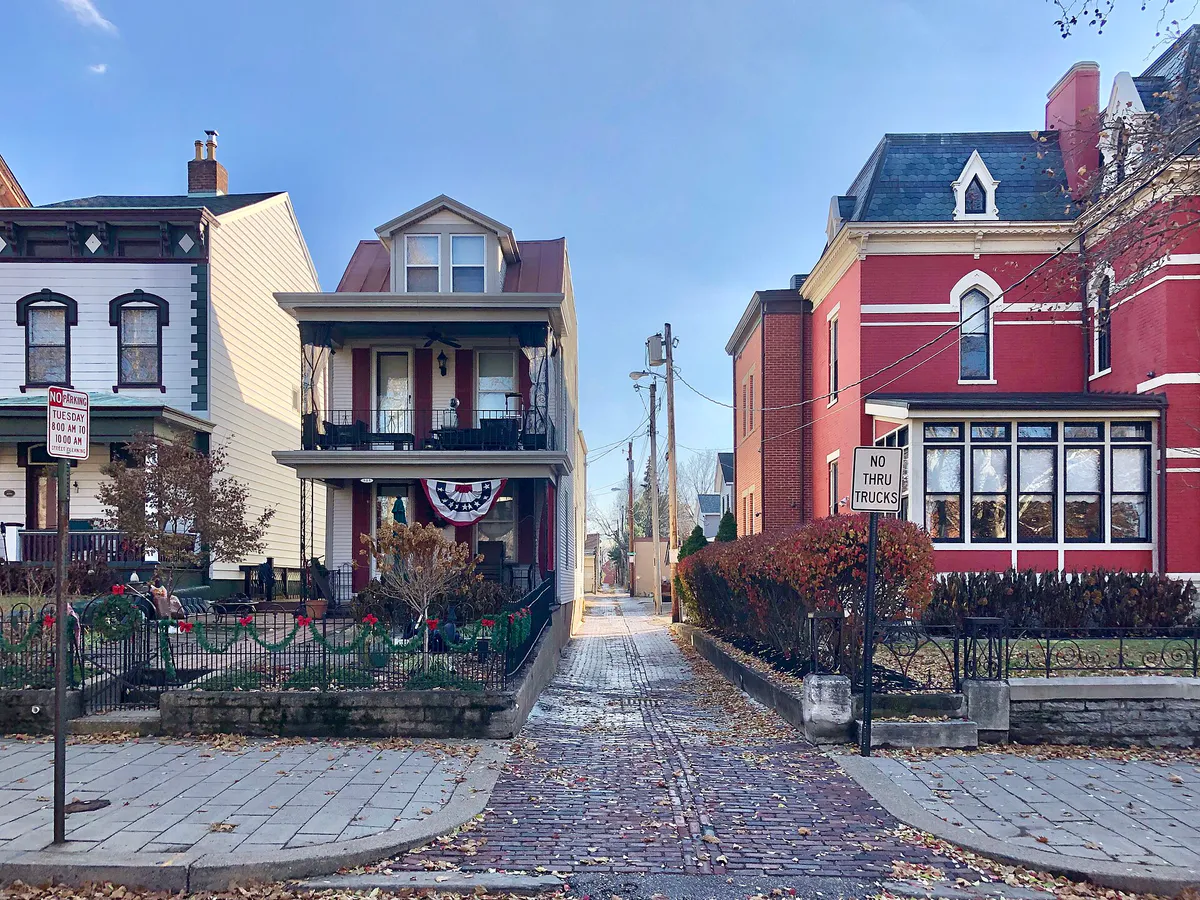 6th Street, Mainstrasse Village, Covington, KY, Kentucky