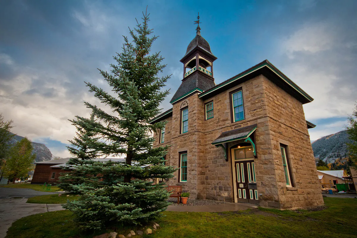 Town of Crested Butte historical library, Colorado