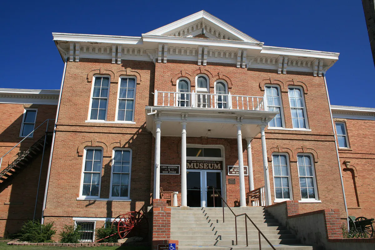 1881 Courthouse Museum Custer SD, South Dakota
