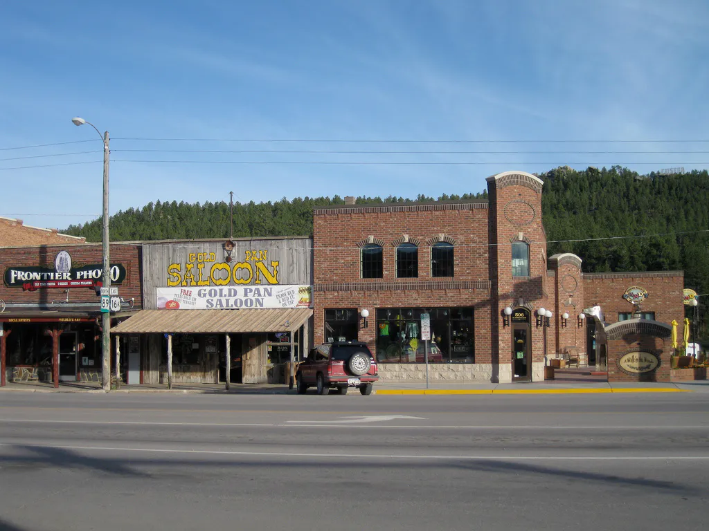 Downtown custer south dakota 2009