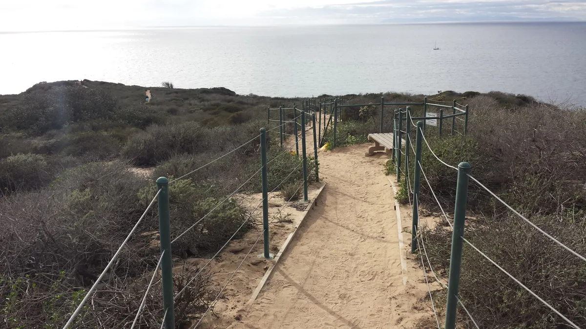 33 acre Strand Conservation Park in Dana Point, California