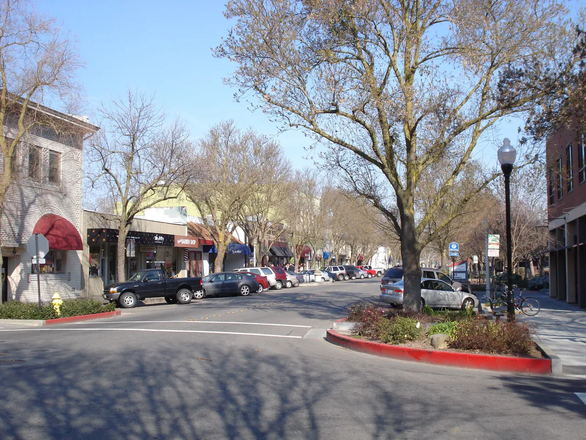 Downtown Davis1 2008, California