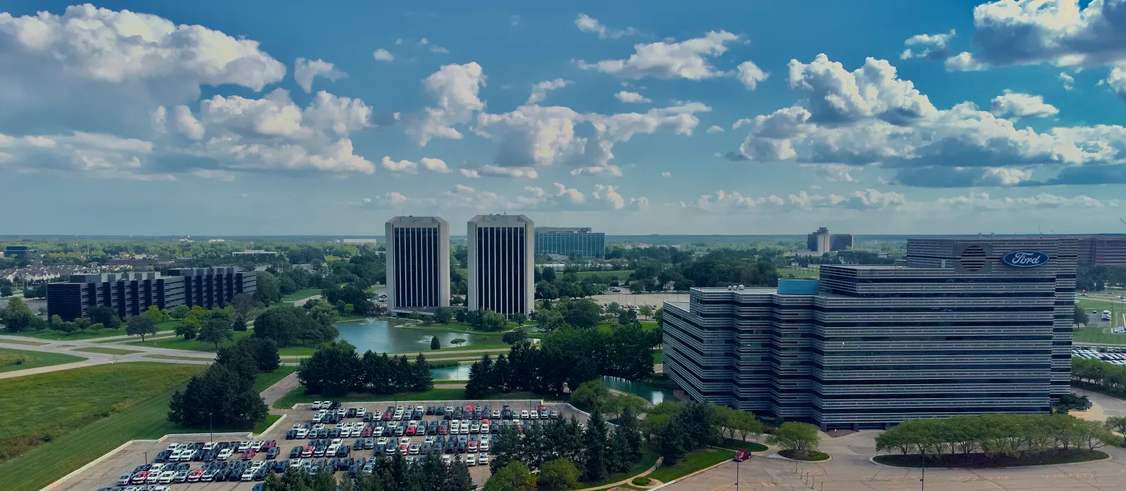 Dearborn, Michigan skyline