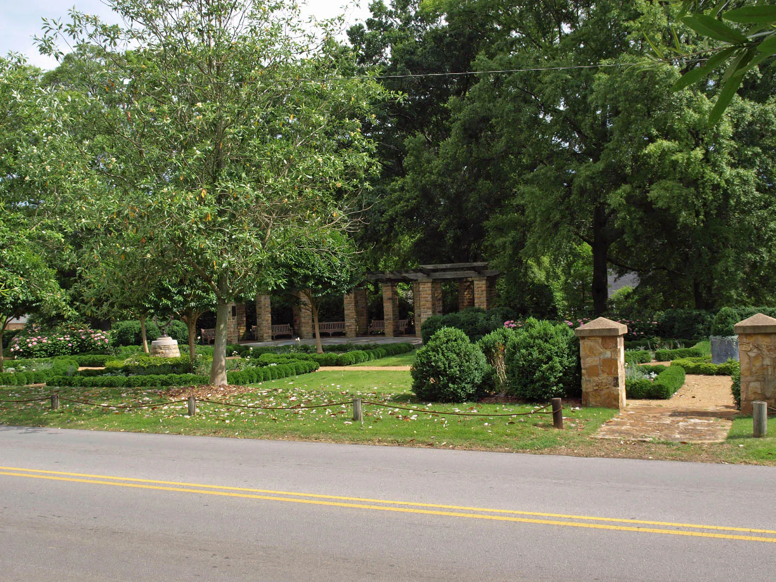 Delano Park Rose Garden June 2013 in Decatur, Alabama