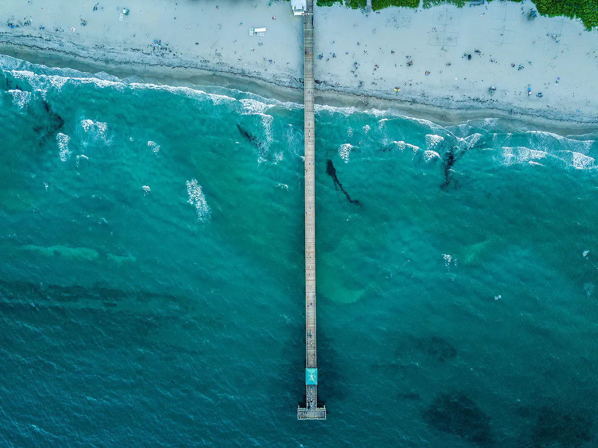 Deerfield beach pier, Florida