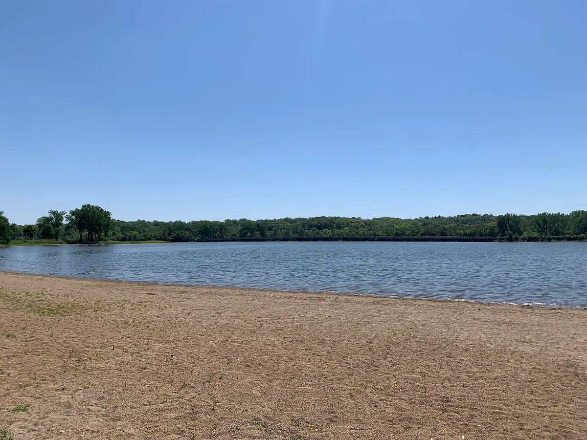 GraysLakeBeachDesMoines in Des Moines, Iowa