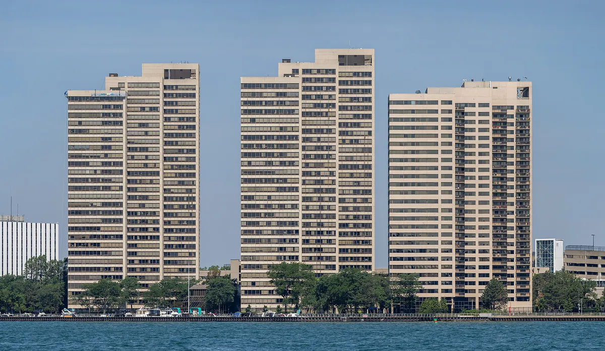 Riverfront Towers, Detroit, Michigan, 2025-07-05 02