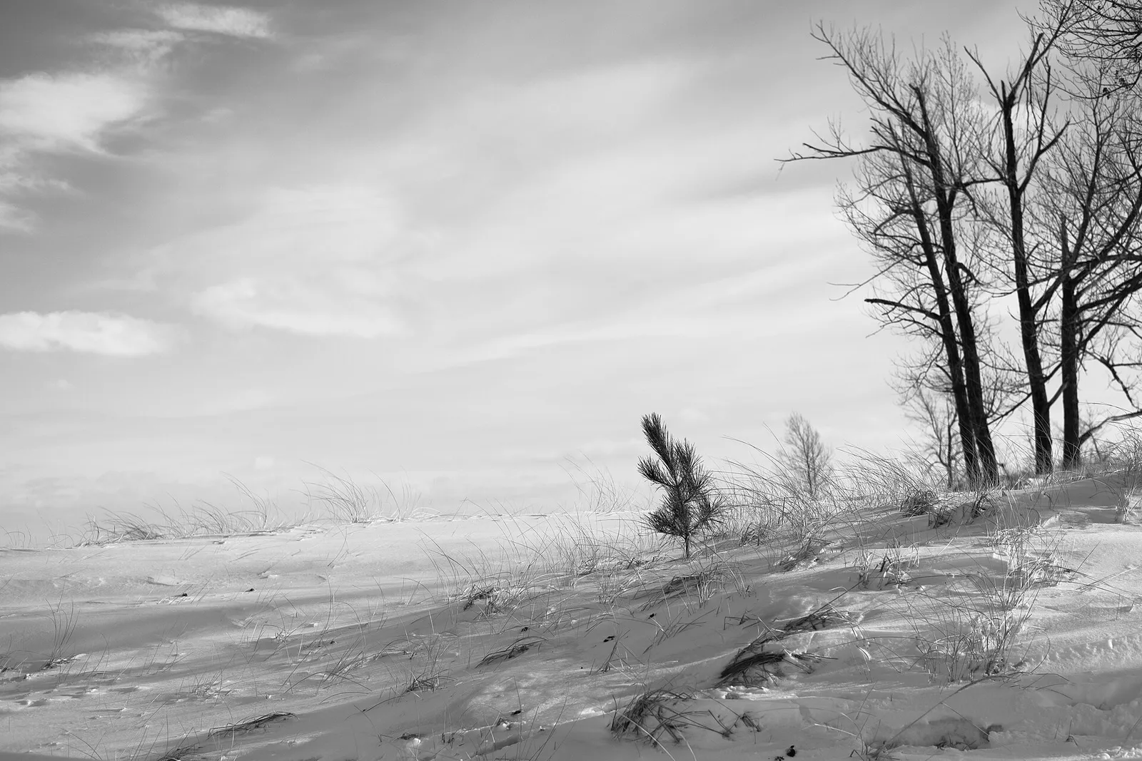 Park Point Beach, Duluth 2 25 18 (25645915257), Minnesota